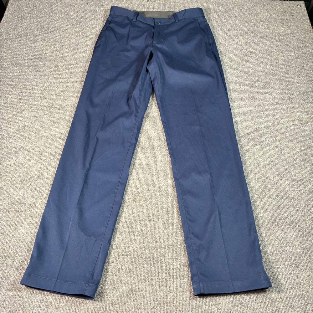 Nike Golf Dri-FIT Pants Mens 28x32 Navy Blue Standard Fit Stretch Performance